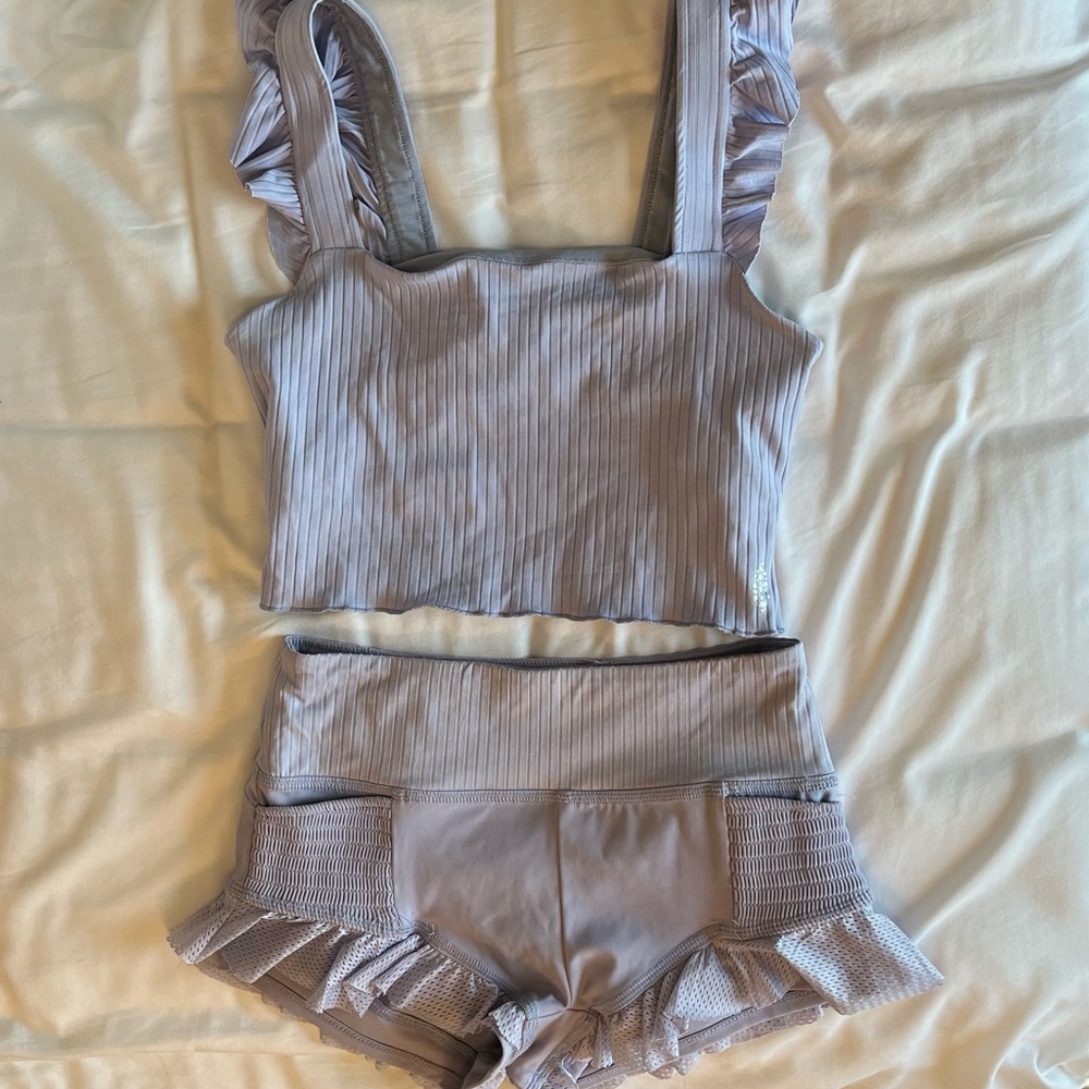 Free people smock jams set